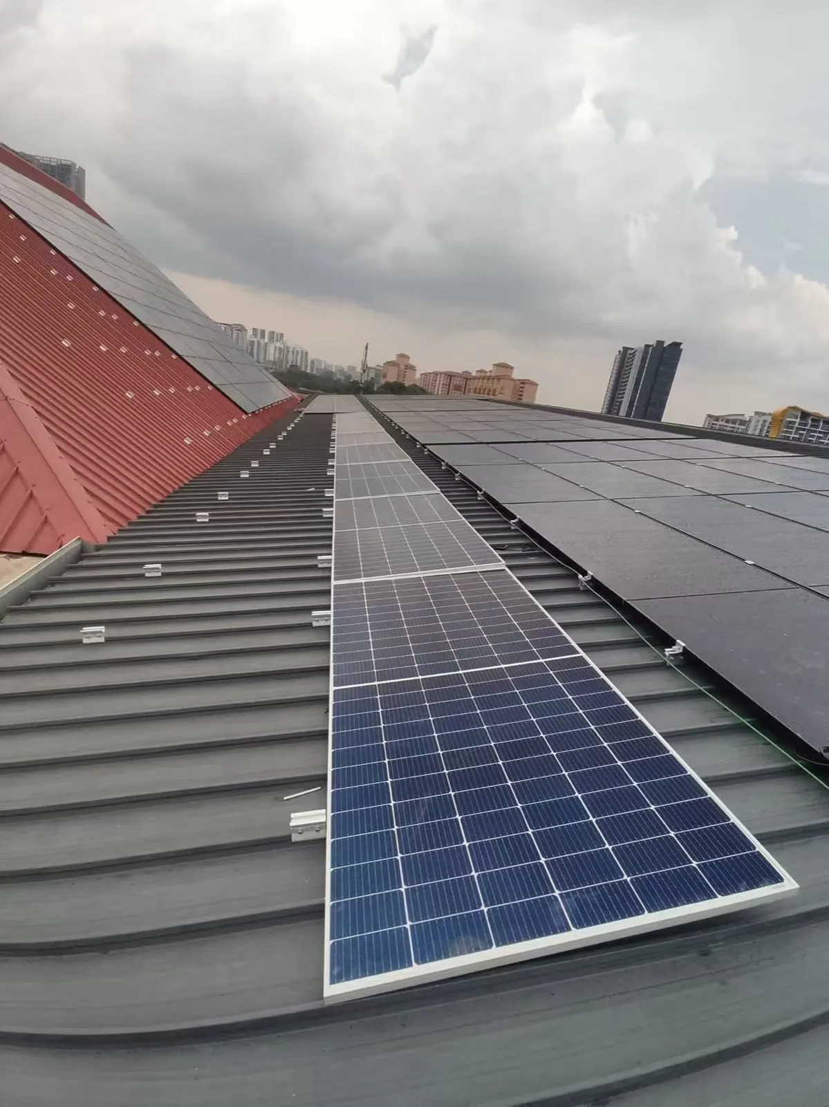 HIS Church rooftop solar installation