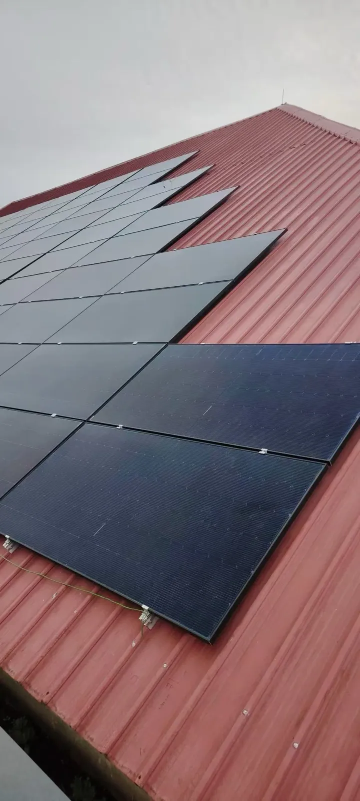 HIS Church rooftop solar installation