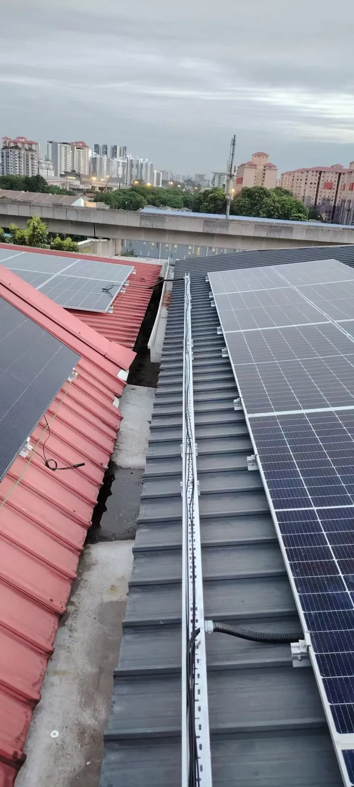 HIS Church rooftop solar installation