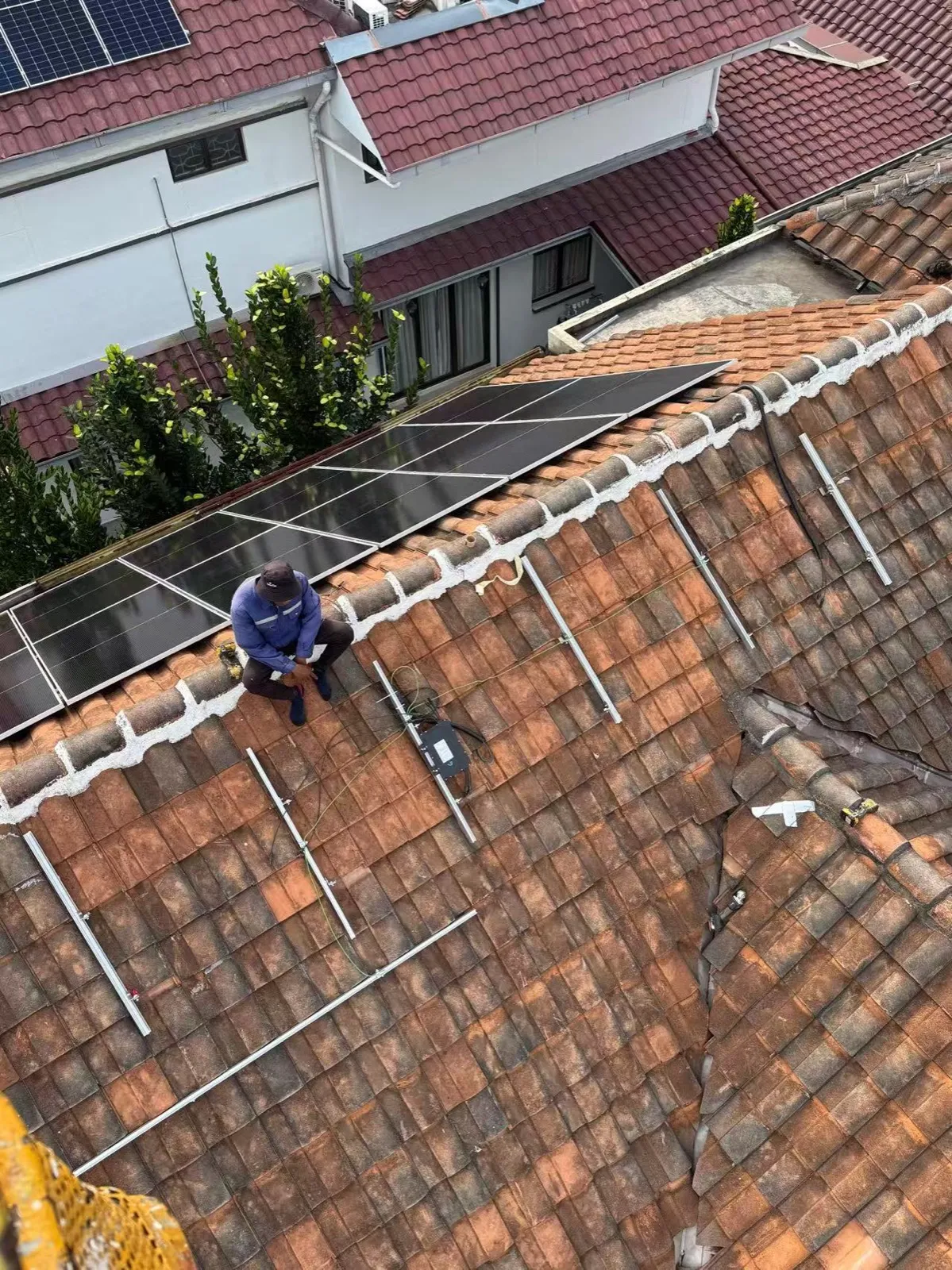 HIS Church rooftop solar installation