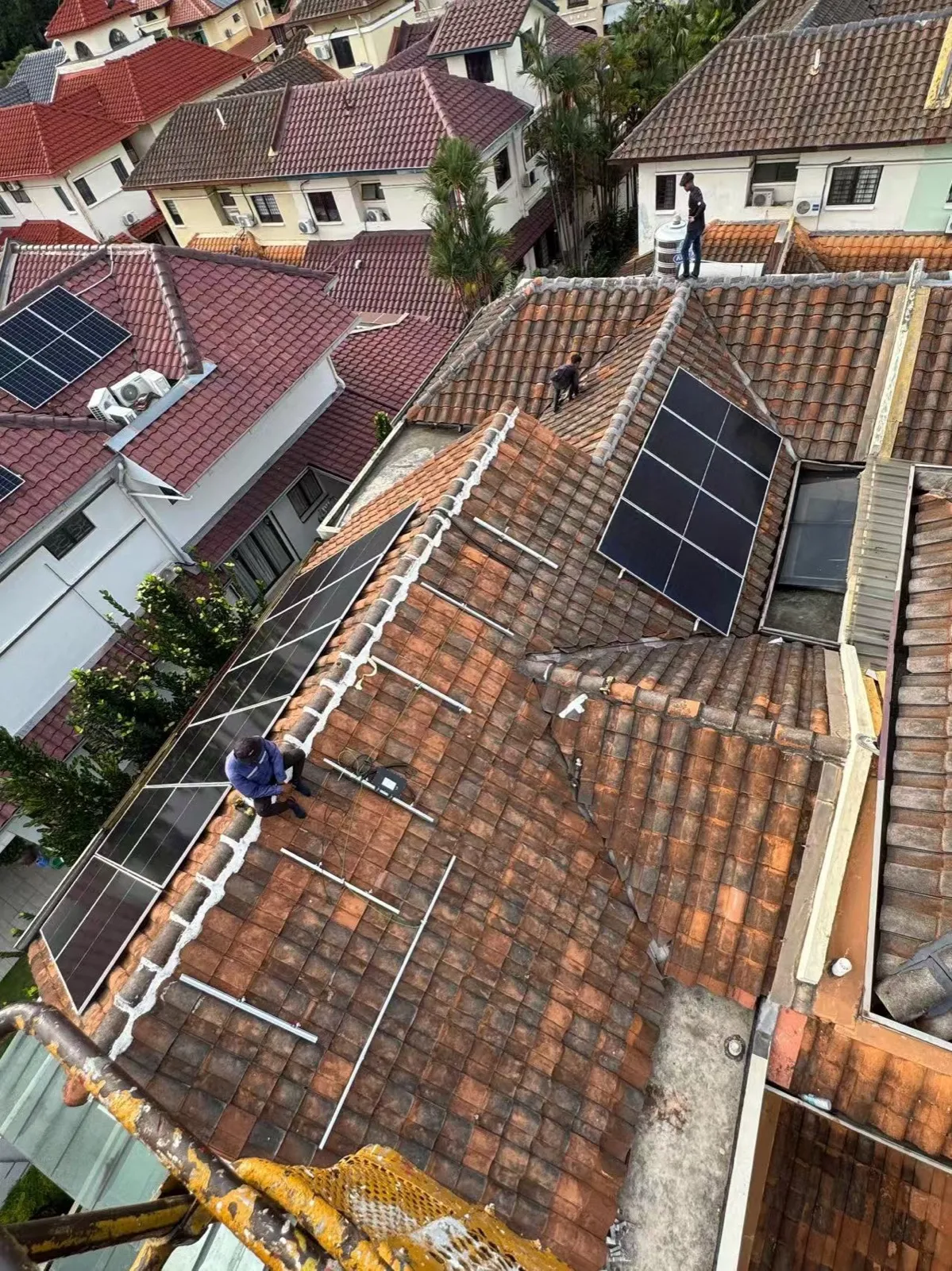 HIS Church rooftop solar installation