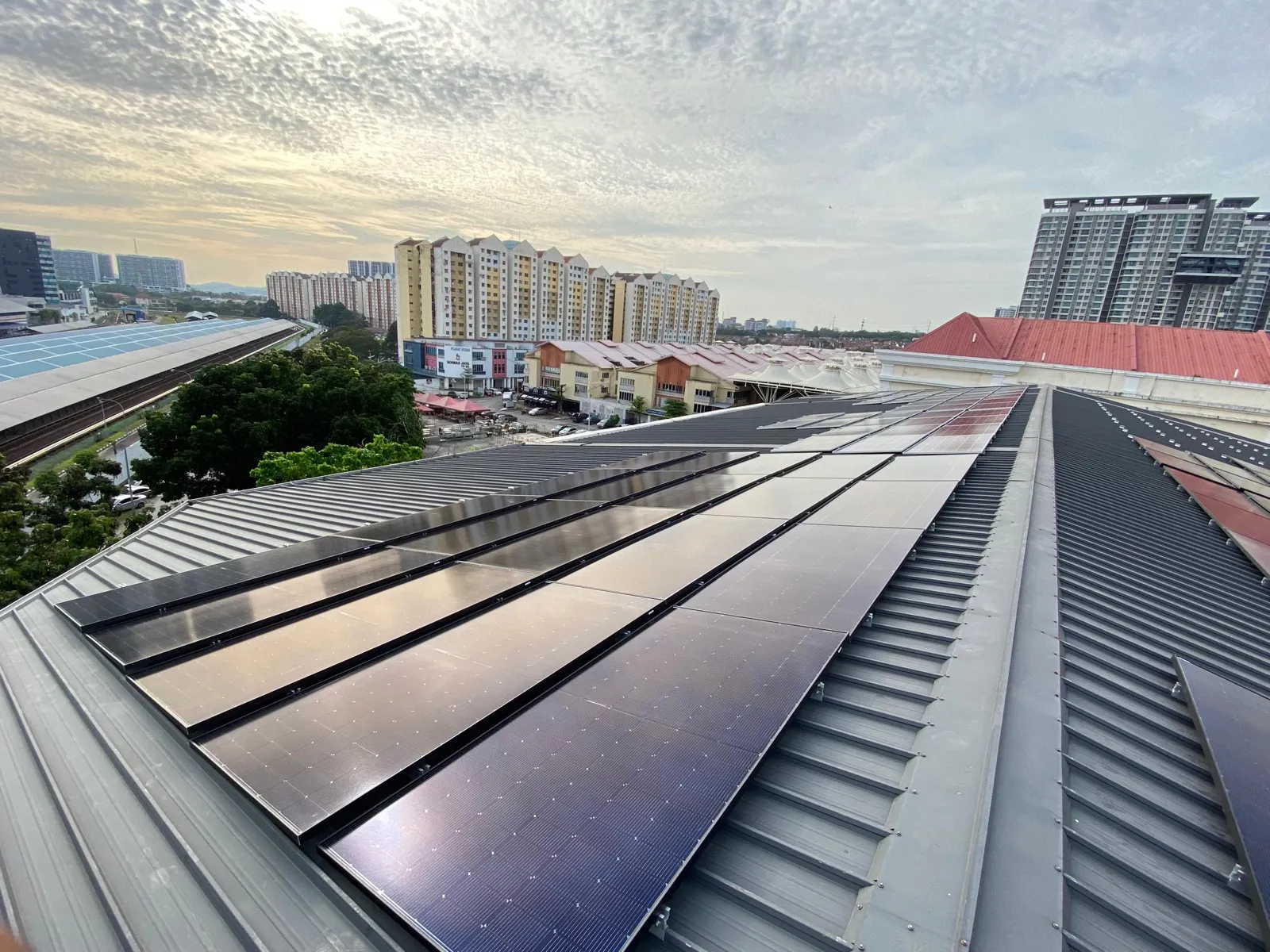 HIS Church rooftop solar installation