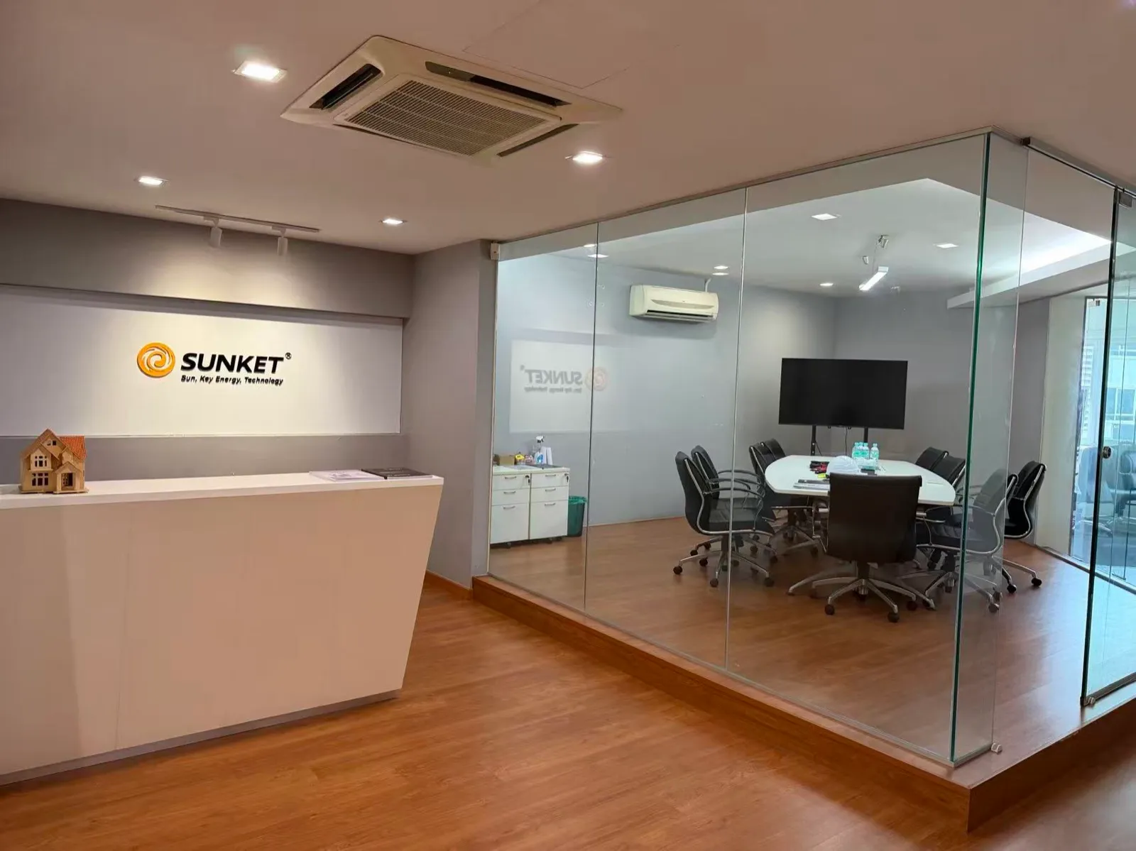 SUNKET office reception and meeting room in Petaling Jaya