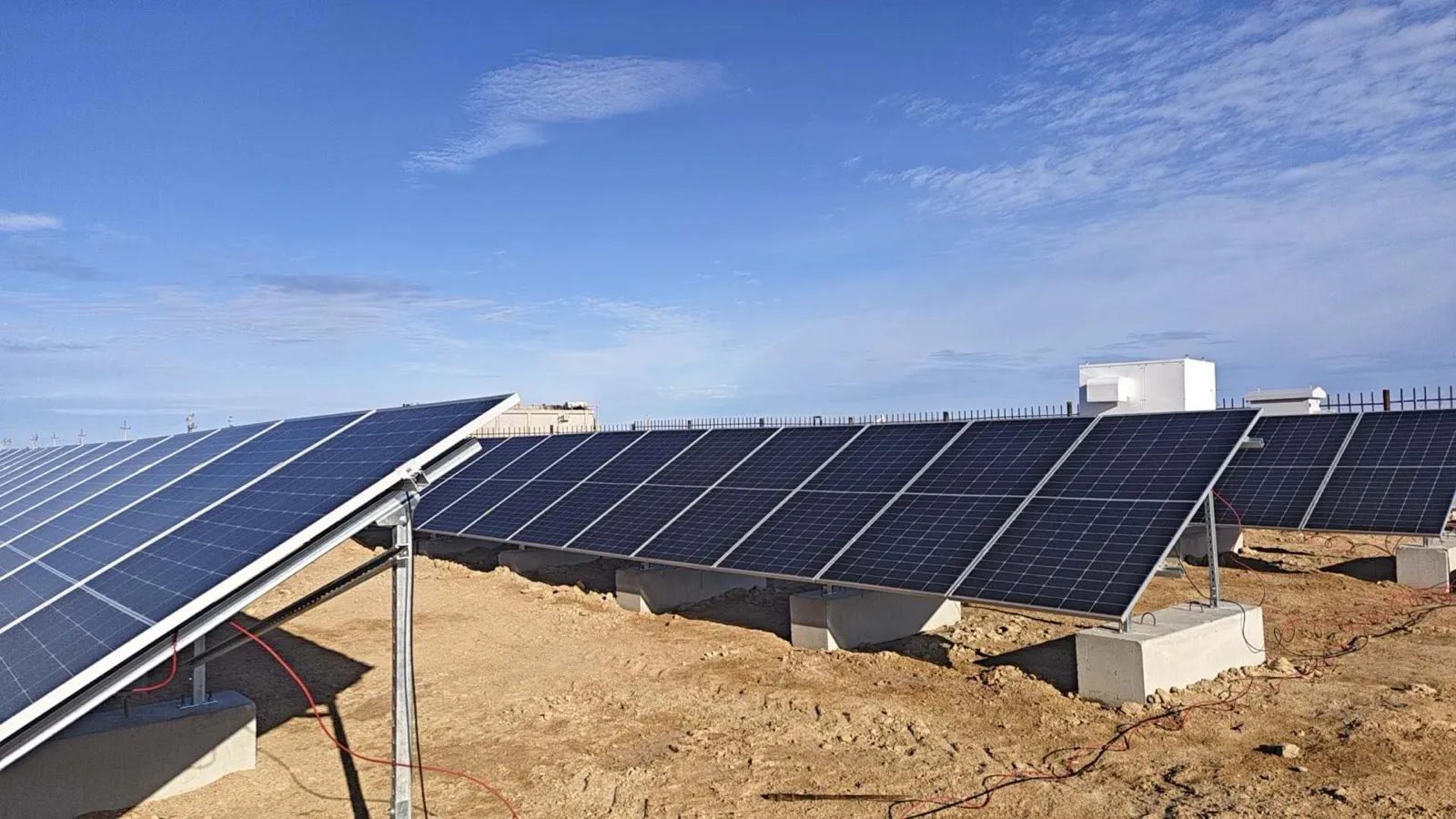 Utility-scale ground-mount solar farm