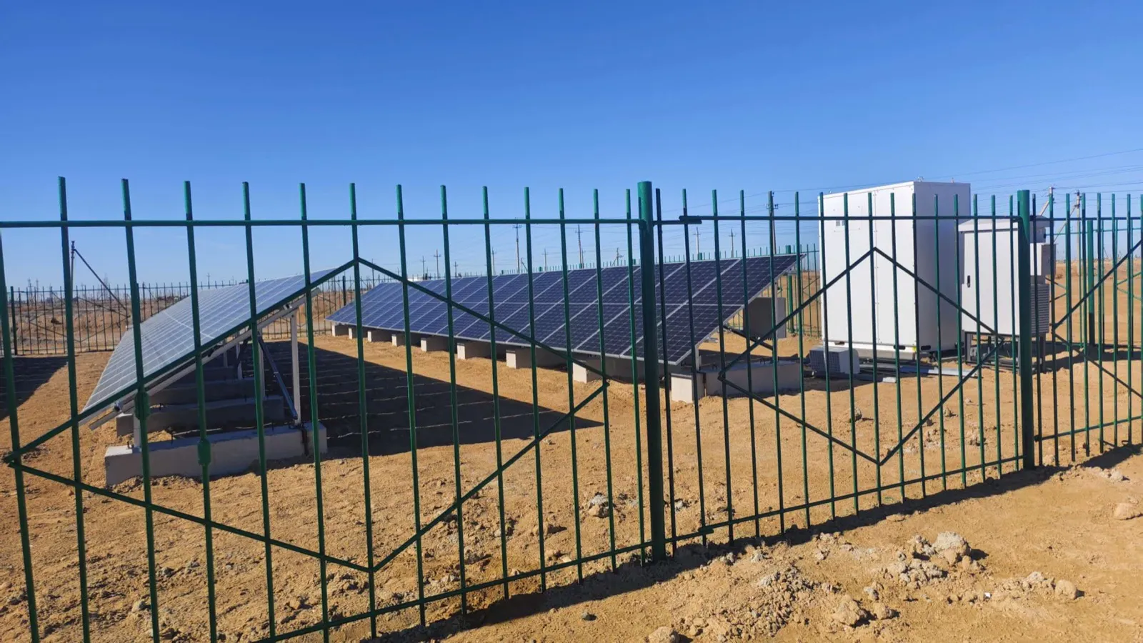 Ground-mount solar PV farm