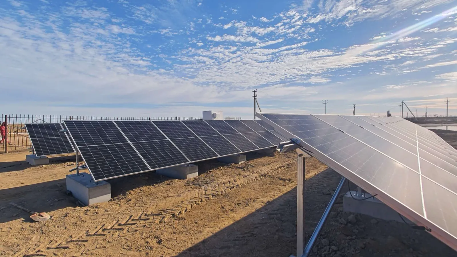 Ground-mount solar PV farm