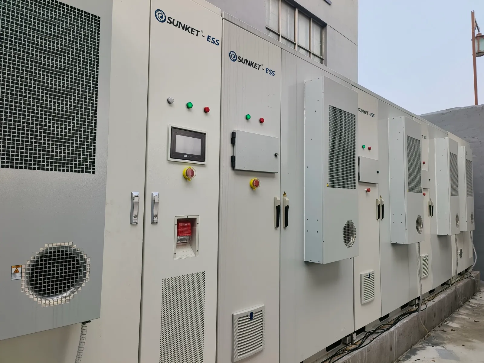 500 kW / 1.075 MWh industrial-park storage