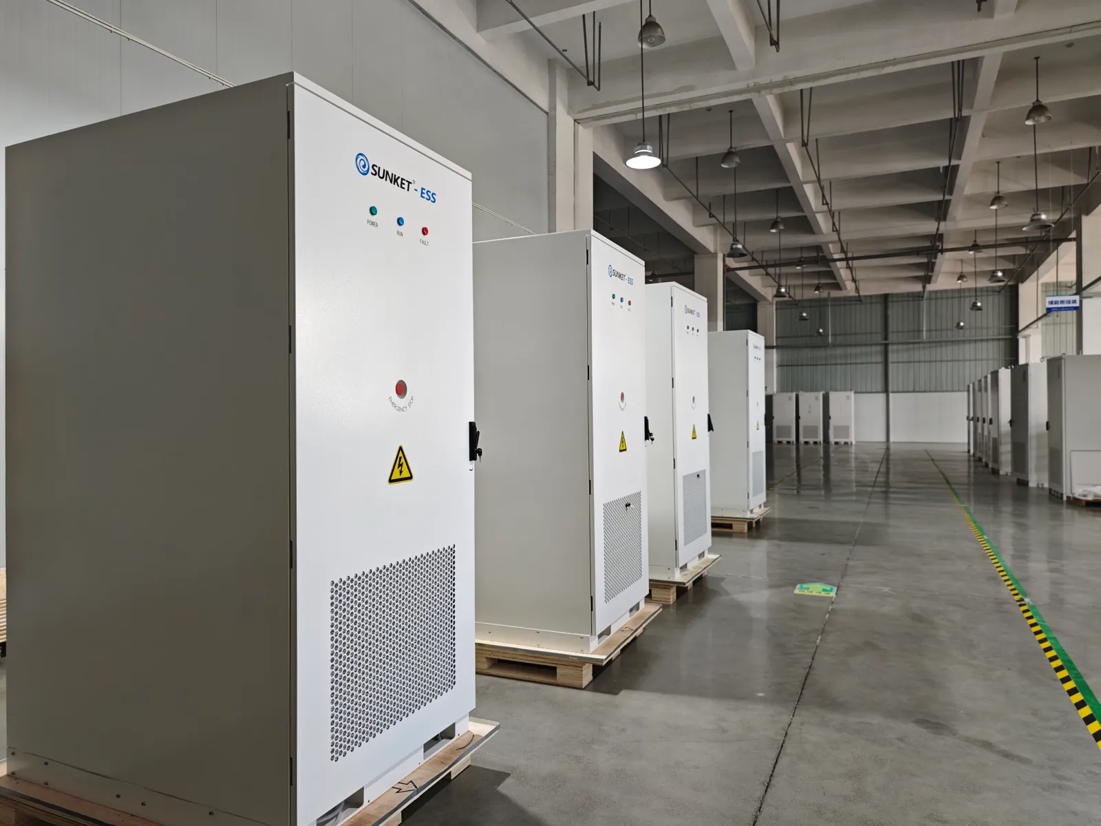 SUNKET ESS cabinet production line